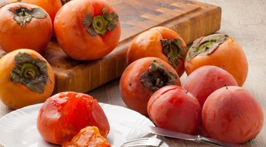Persimmon - calorie content and composition.  How to eat persimmon right.  How to choose and how to store