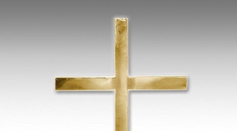 Christian przekracza wartość symbolu. O krzyżu, jego rodzajach i proporcjach